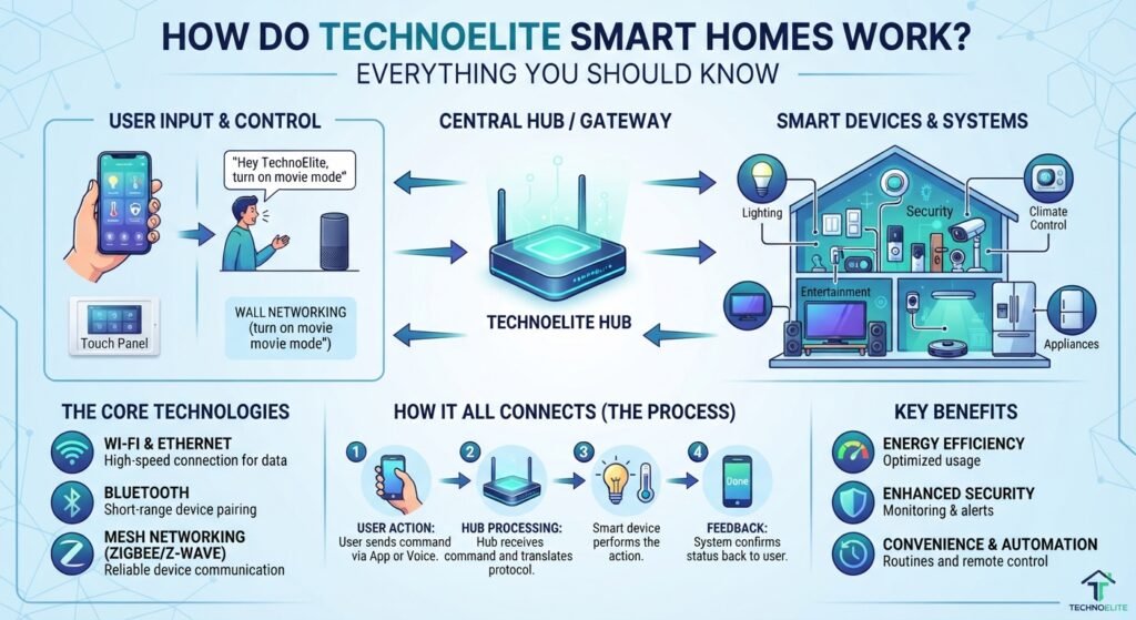 How Do TechoElite Smart Homes Work? Everything You Should Know TechoElite Smart Homes